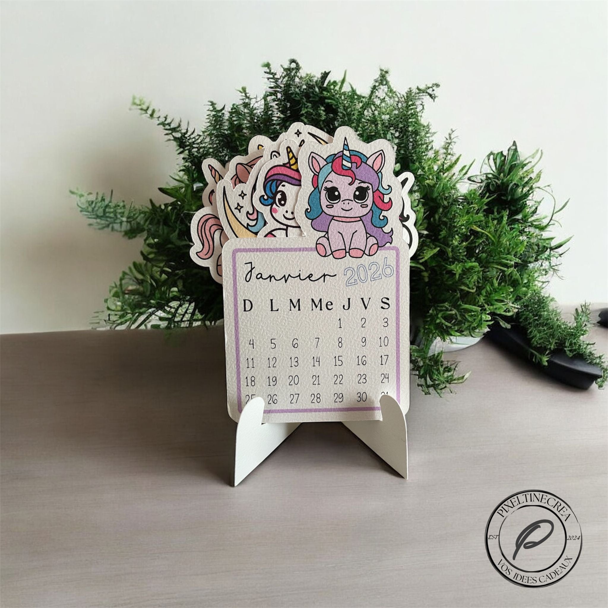 CALENDRIER LICORNE 2026