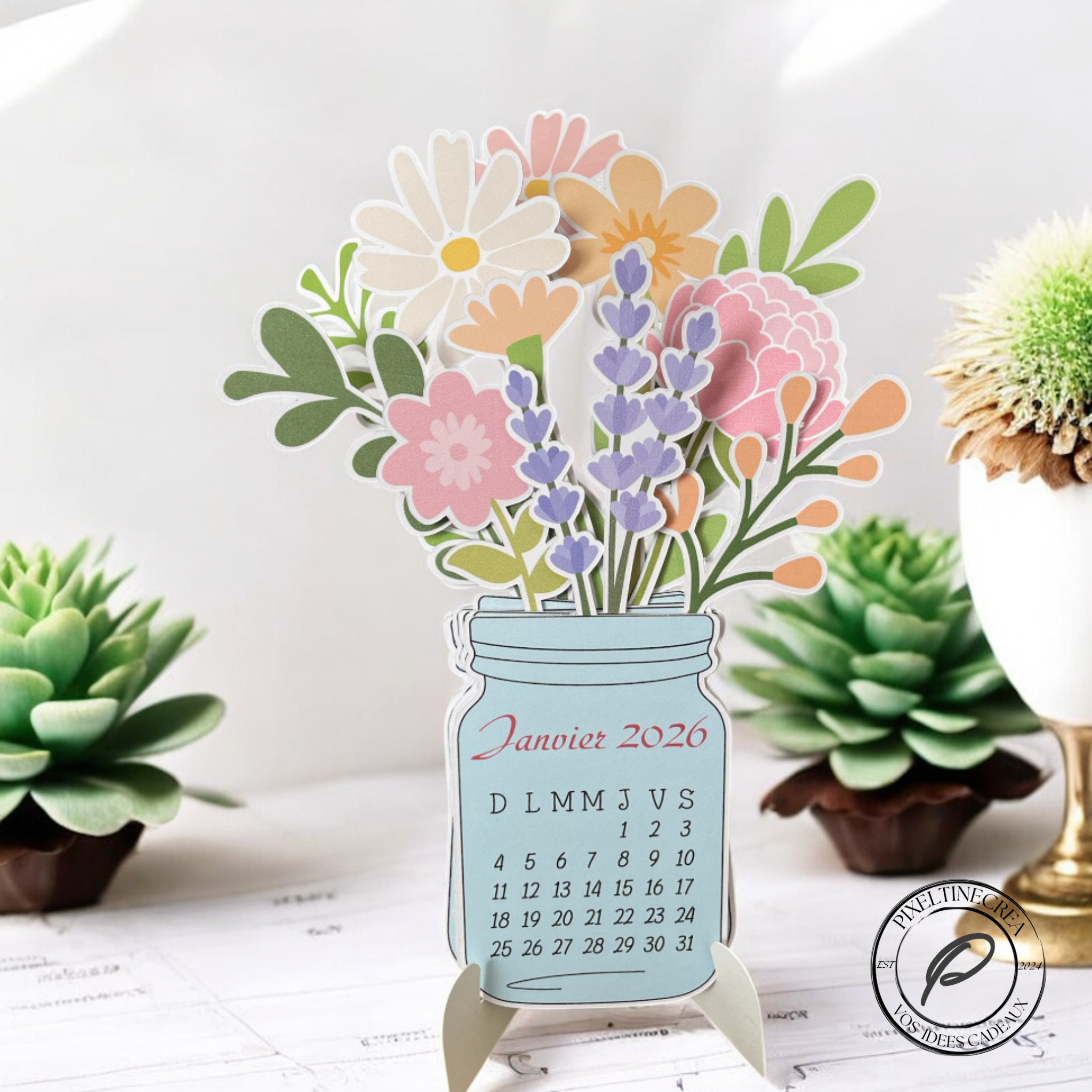 CALENDRIER FLORAL 2026