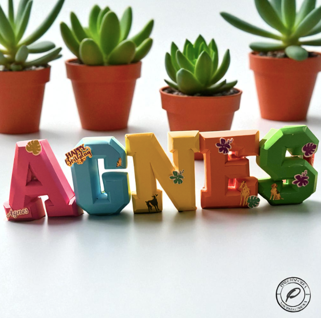 Lettre 3D