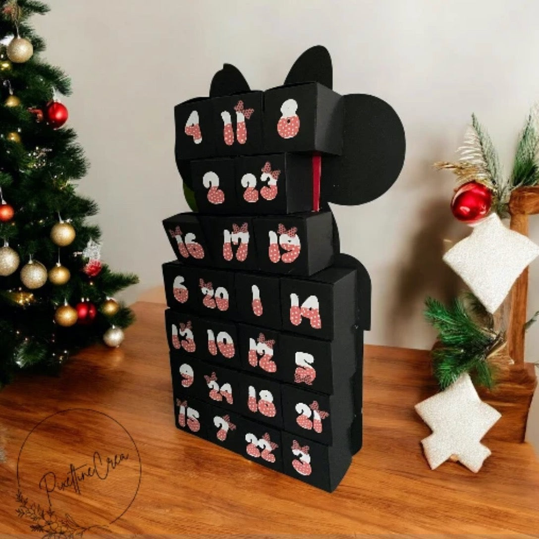 Calendrier de l'avent Minnie
